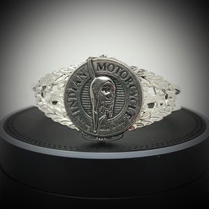 COPY - Handcrafted Indian Motorcycle Button Bracelet